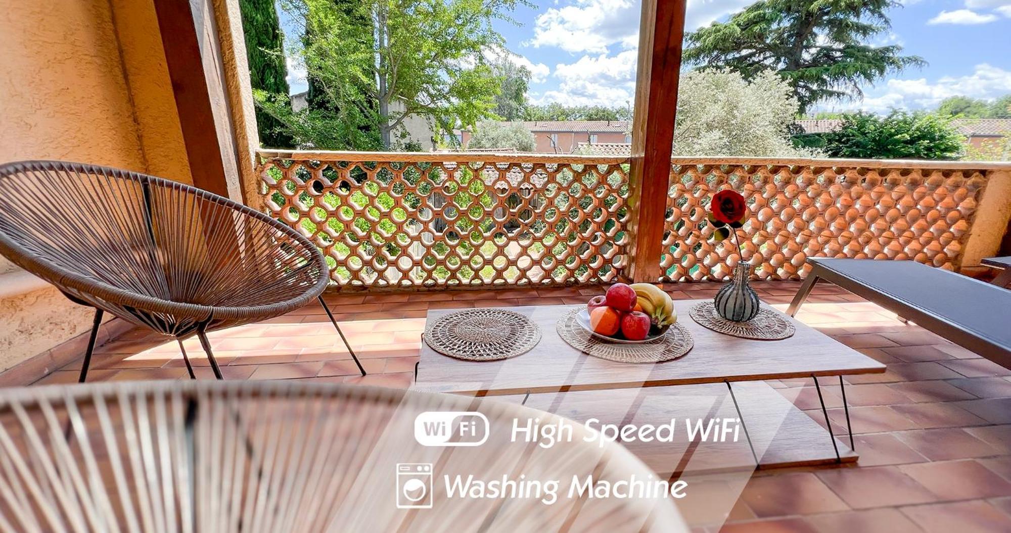 Hébergement de vacances Free Car Parking - Garden - Close To Ramparts Avignon